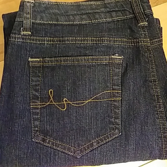 St John's Bay Secretly Slender Boot Cut Jeans - Picture 1 of 5